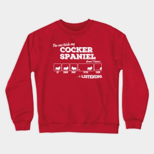 Cocker Spaniel Crewneck Sweatshirt